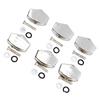 12PCS Silver Color Acoustic Guitar Buttons Universal Tuning Pegs  For Acoustic Guitar