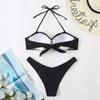 Strój kąpielowy bikini damskie stroje kąpielowe zestaw bikini push up kostium kąpielowy damski strój kąpielowy plażowy XYZ