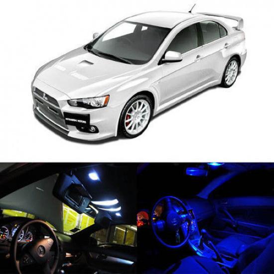 5 x Комплект светодиодных огней для всего салона по специальной цене Для Lancer Evo X 10 2008 года выпуска и новее