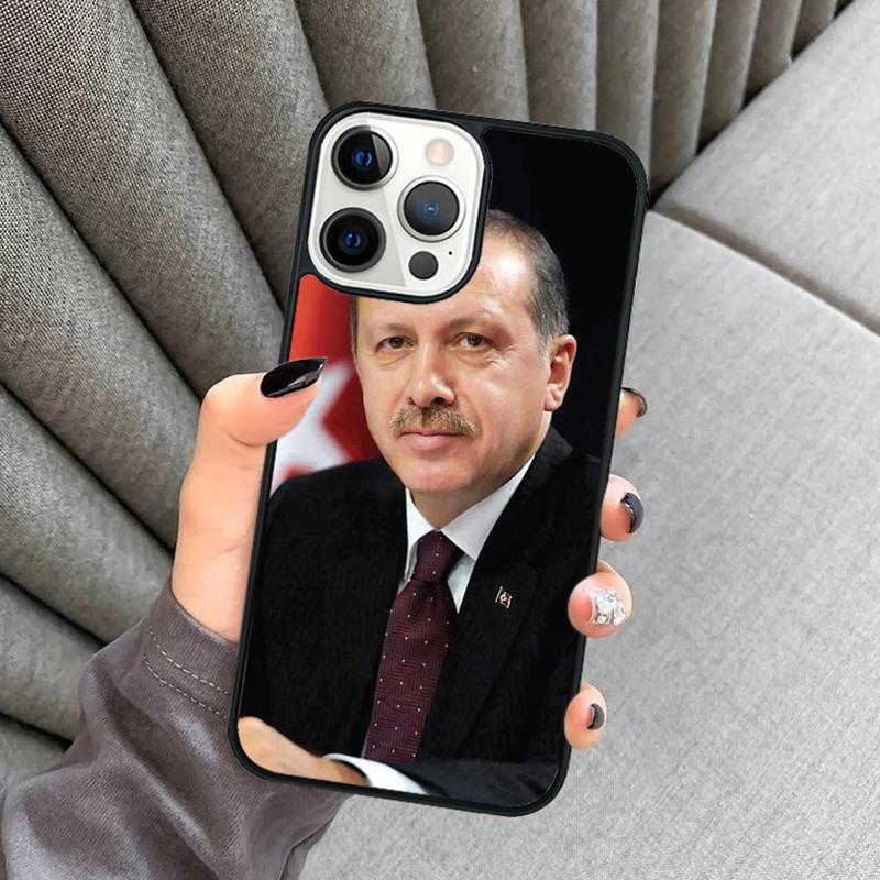 

President Turkey Recep Tayyip Erdogan Phone Case For iPhone 17 Air 16 16e 15 13 14 Pro Max 11 12 Plus 2022 MAX Cover iPhone 12pro max