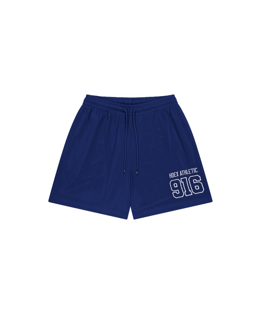 HDEX 916 Solid Mesh Shorts (Blue)