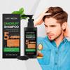 Men Charcoal Oil Removal Shampoo Charcoal Anti-Dandruff Fluffy Refreshing Non-Greasy Hair Treatment