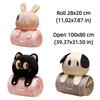 Sleep Cloak Cartoon Doll Nap Blanket Animal Doll Pillow PP Cotton Air Conditioning Blanket Puppy Cat Rabbit Cozy Swaddlings