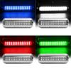2 stücke IP68 Wasserdichte Unterwasser Licht Edelstahl Schiff Strahl Licht 42 LED Ponton Boot Heck