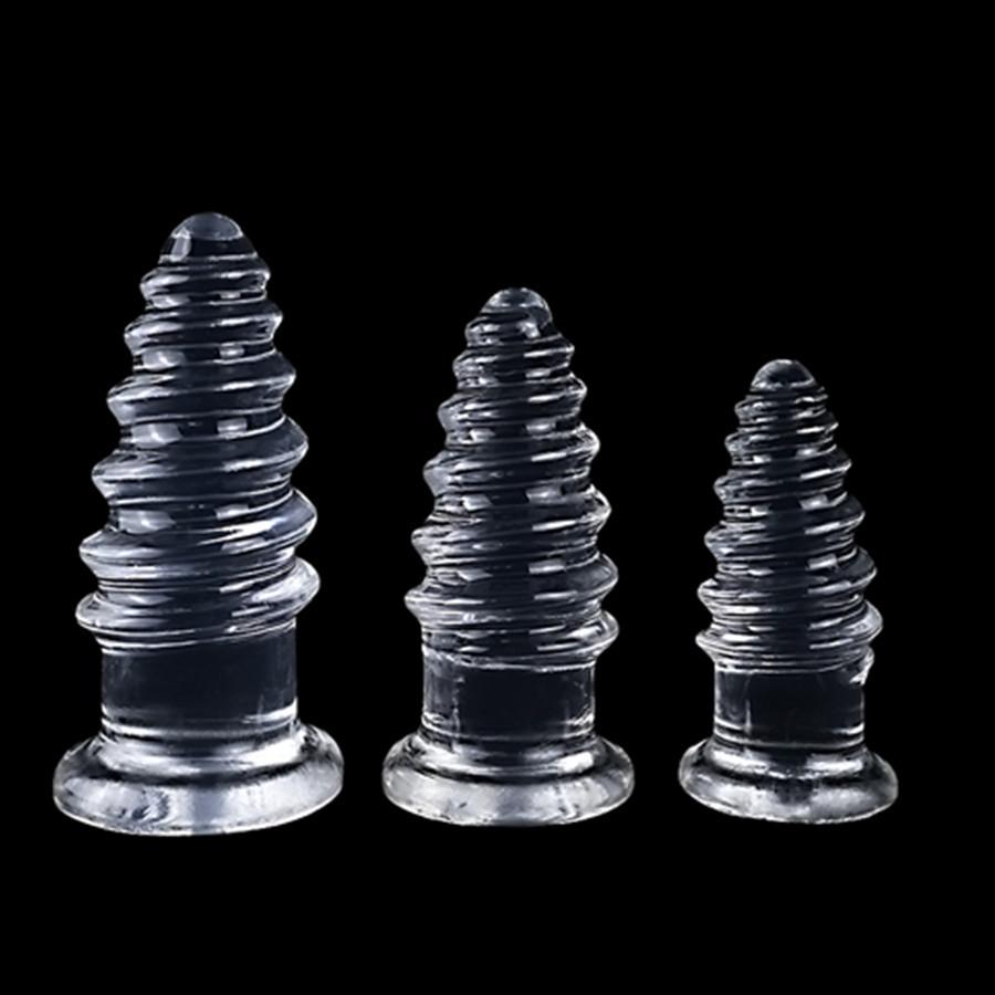 Crystal Garden Pagoda Anal Plug for Outdoor Wear