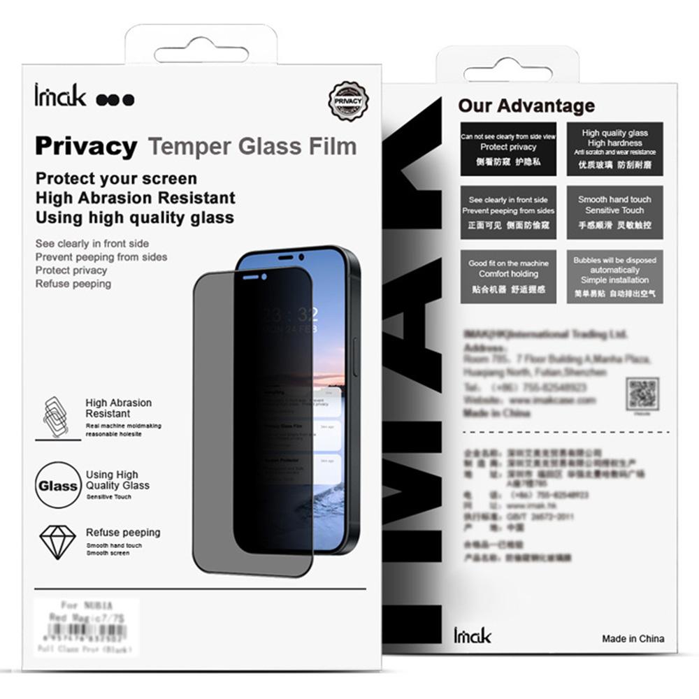 IMAK För Honor Magic V3 5G/Magic Vs3 5G Anti-spion Skärmskydd Fullt Täckande Härdat Glasfilm