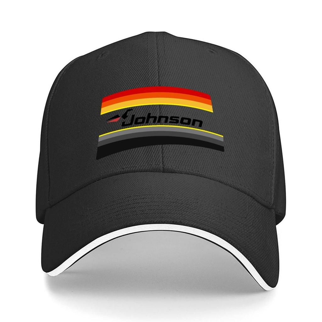 Retro Johnson Outboards Shirt Baseball Cap Sun Cap Fashion Beach birthday tactical cap Men Hats Womens