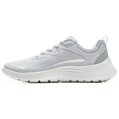 Li Ning Light Strings Cushioning Slip Resistant Abrasion Resistant Lightweight Low Top Casual Running Shoes Women's ARSU054-2