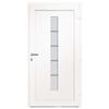 VidaXL Porte d'entrée Aluminium et PVC Blanc 110x210 cm