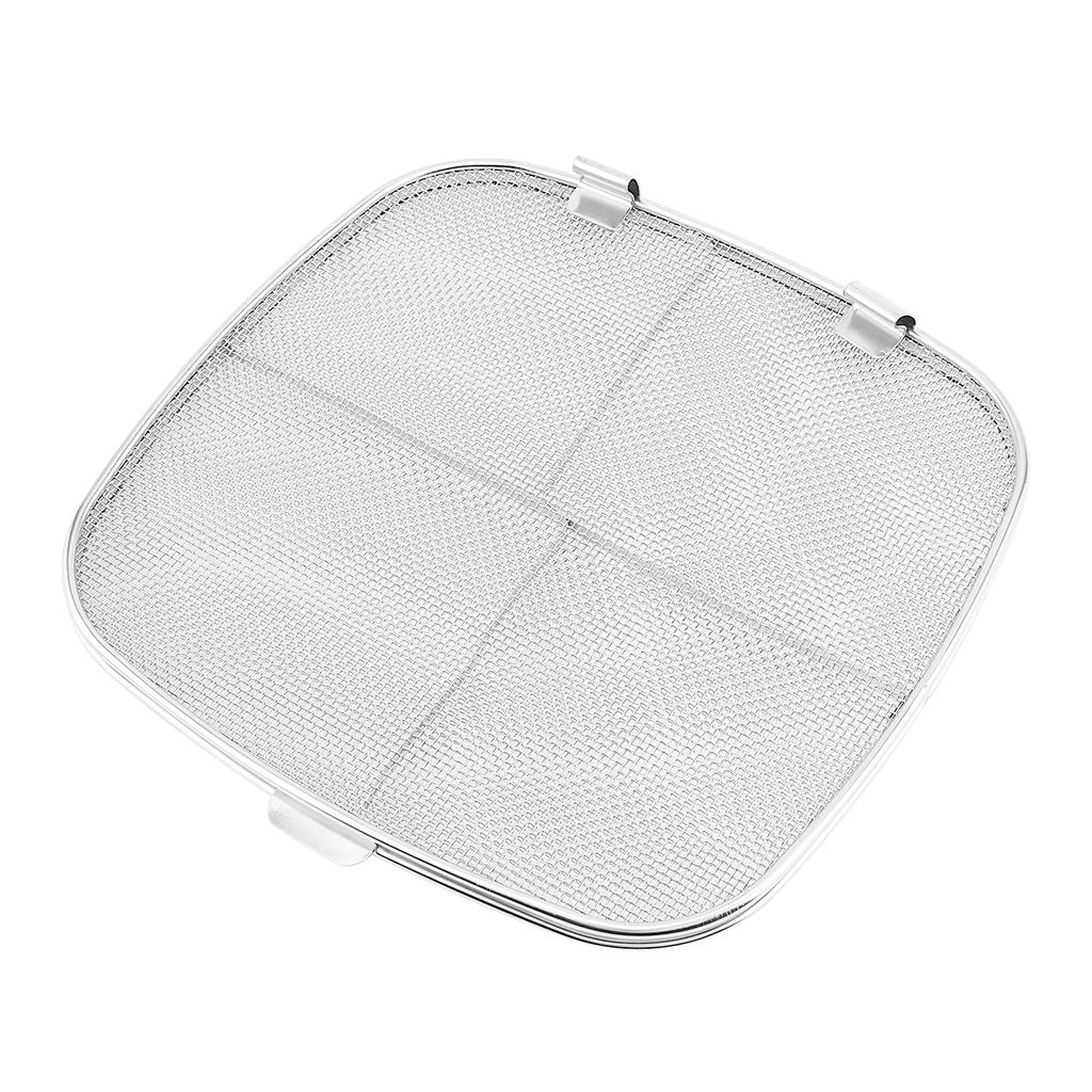 Stainless Steel Removable Splatter Shield 5 in1 Fine Mesh Screen AG301 Accessory Heavy Duty Dishwasher Safe