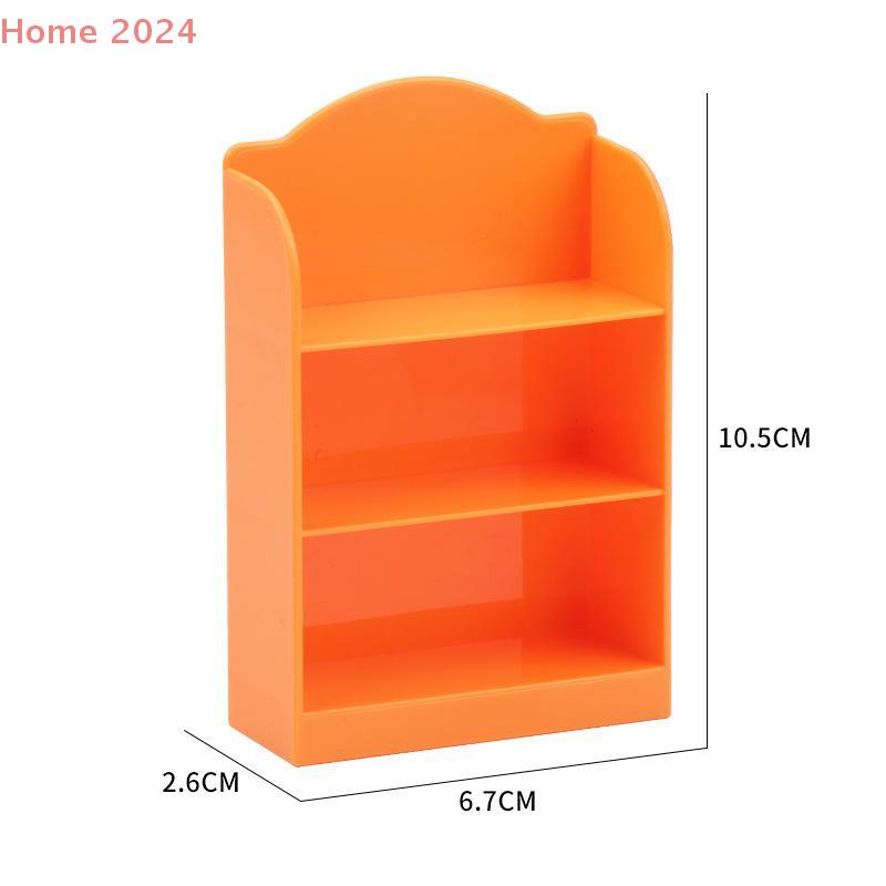 Miniature Supermarket Shelf Display Stand Storage Rack Scene Decor House Accessories
