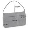Kitamura Formal Handbag Black 15151 2-Way P-0699 [Black]