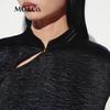 MO&Co. New Chinese Style Crinkled Acetate Top