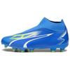 Ultra Match+ Laceless FG/AG 'Ultra Blue White Green' Men's 107511-03