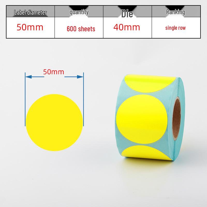 Waterproof Adhesive Thermal Barcode Stickers - Various Sizes