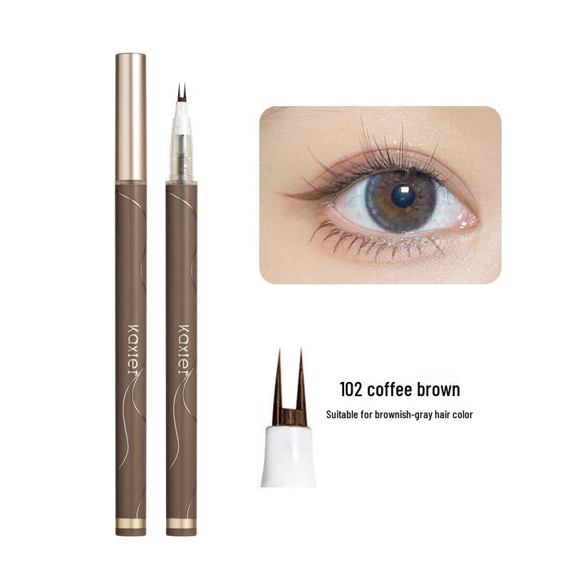 

Kashir No-Smudge Heartbeat Eyeliner & Lower Lash Stamp - Long-Lasting, Quick-Dry Liquid Pen
