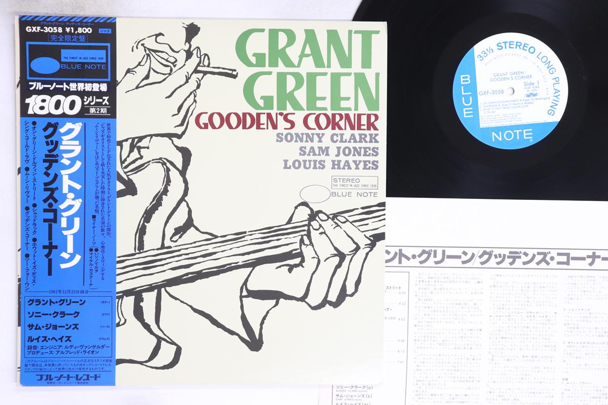 LP Record GRANT GREEN  Goodens Corner GXF3058 BLUE NOTE 1979 Japan Obi Jazz Used