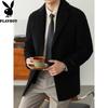 PLAYBOY Men's Wool-Cashmere Blend Business Coat