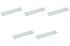 Set of 5 Blue and White Porcelain Flowing Pattern Long Plates X X Setomonohonpo (Small) [25 6.4 2.7 Cm]