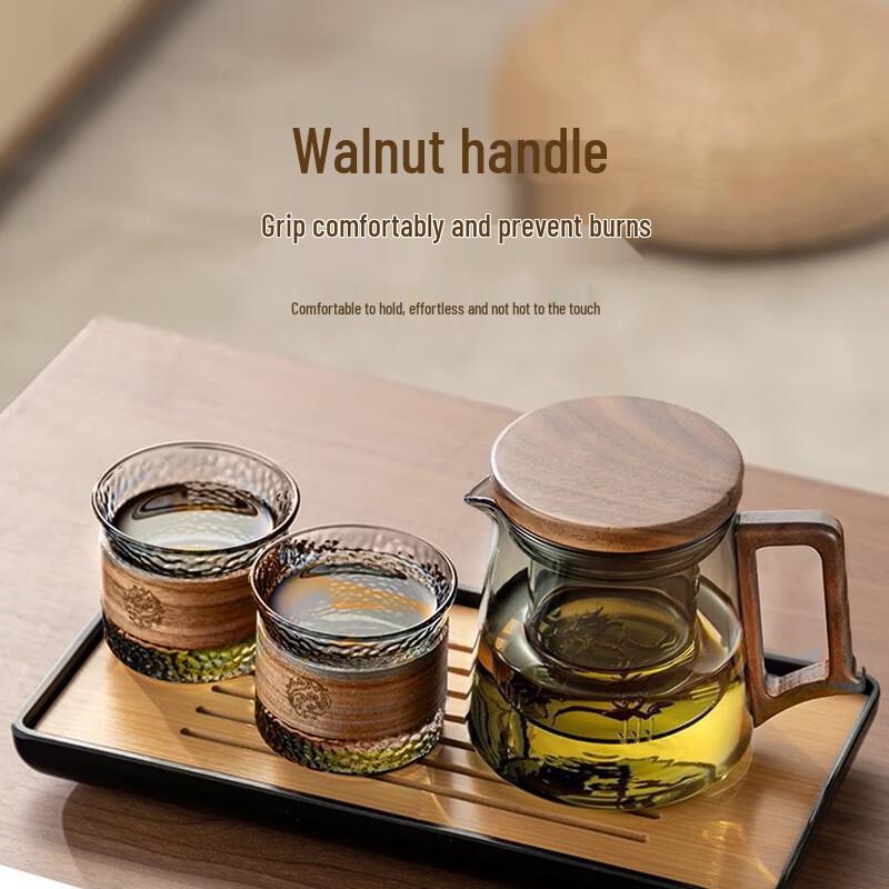 Hundan Heat-Resistant Glass Teapot Set
