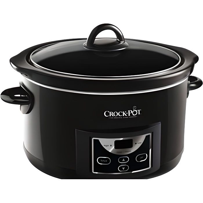 Pomalý hrnec CROCK POT SCCPRC507B-050 - Černý - Kapacita 4,7 l - 2 nastavení ohřevu