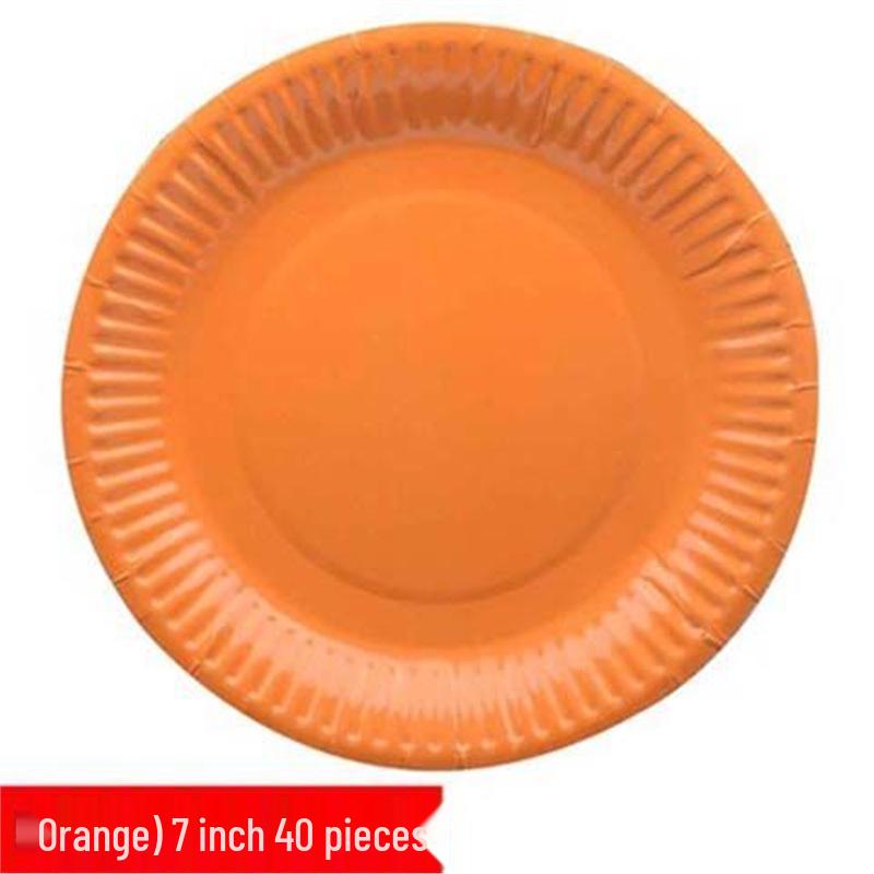 Disposable DIY Painting Plates for Kindergarten Art Activities