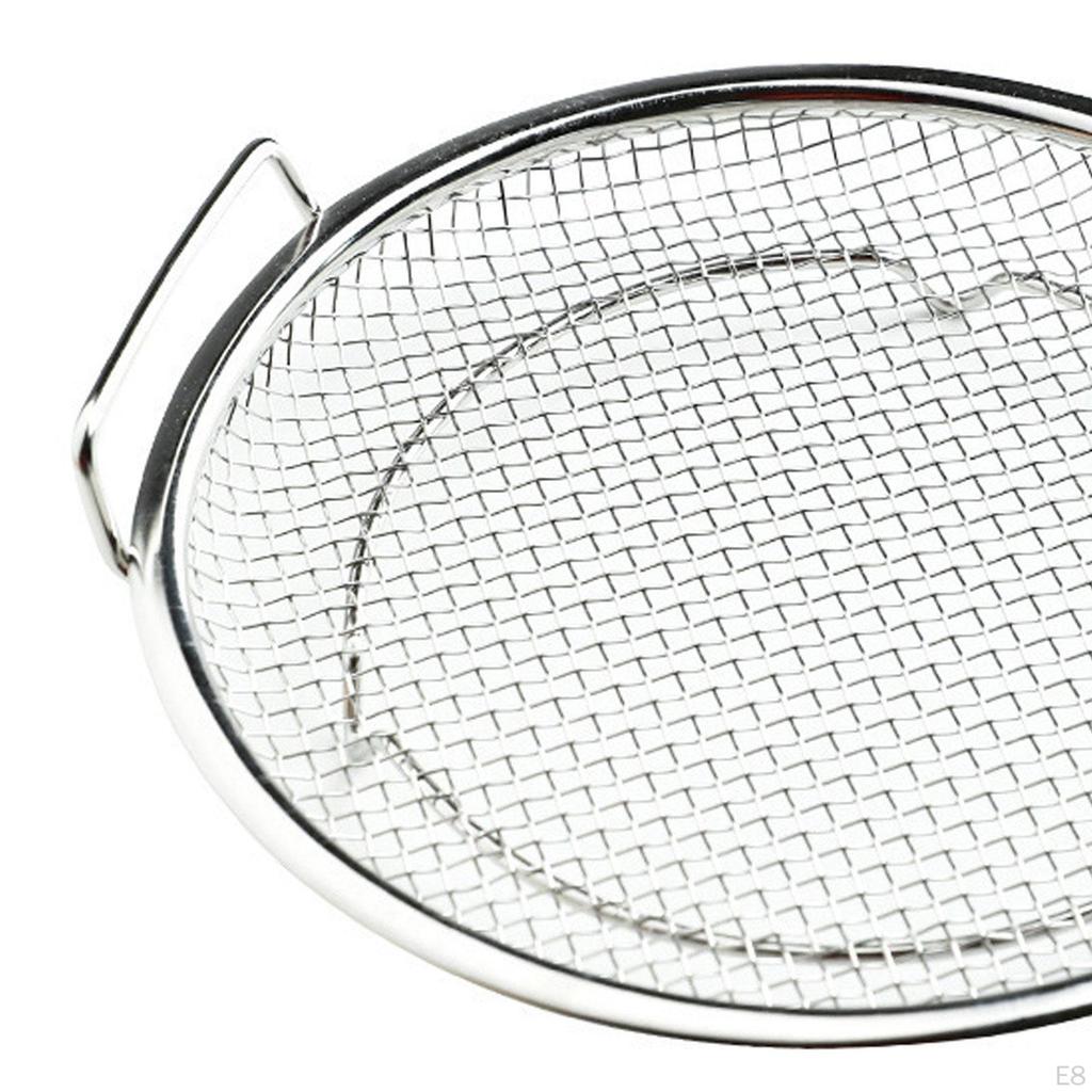 Frittierter Abflusssieb Lebensmittelpräsentation Backen Siebsieb Mehrzweck Feines Netz Pommes Frites