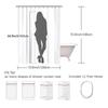 A Bathroom Shower Curtain Featuring A Sunrise View From A Mountain Top, Includes 12 Hooks, Measuring 70.87*70.87Inch, Perfect Fo