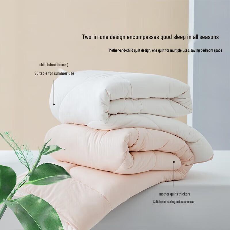 Mercury Home Textiles Class A Antibacterial 55% Soy Fiber Four Seasons Quilt