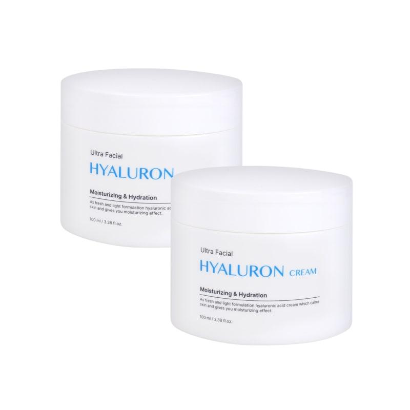 (2ea) Foodaholic Ultra Facial Hyaluronic Cream 100ml/Moisture Cream Wrinkle Improvement Moisture High Moisture