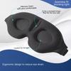 1/2PCS Sleep Mask for Side Sleeper,Light Blocking Sleeping Eye Mask for Women Men,3D Contoured Cup Night Blindfold,Luxury Eye Cover Eyeshade
