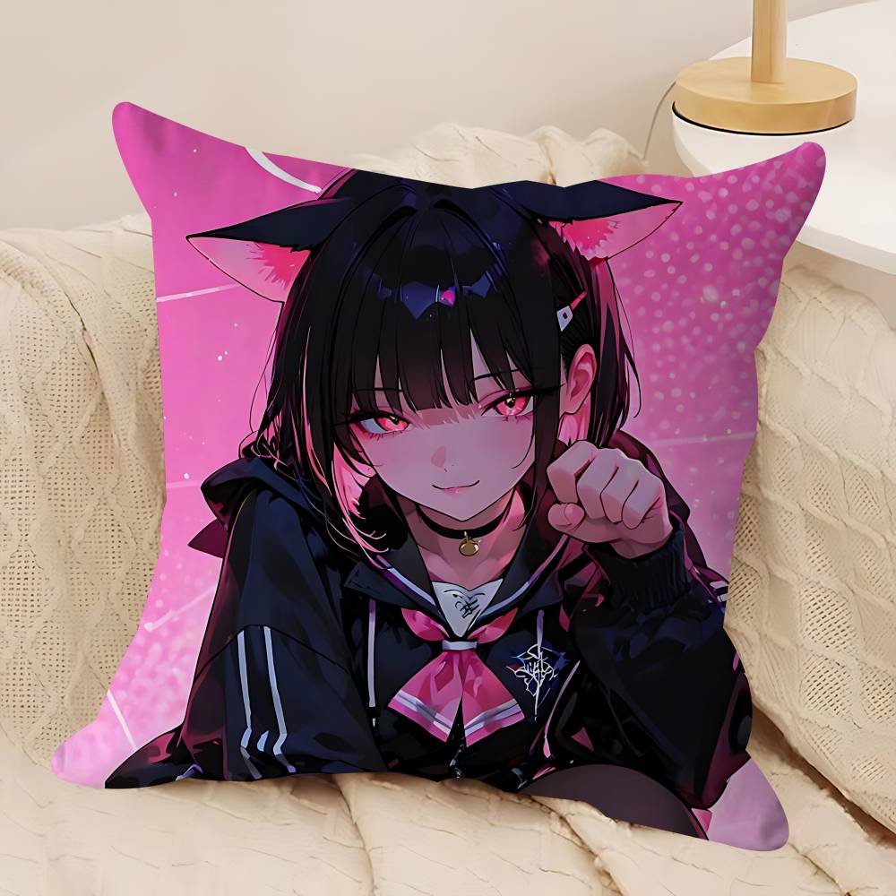 T-Tsukatsuki RioS Cushion Cover Decorative Pillow Sofa Home Decor Case Pillow Cases