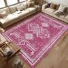 Western Aztec Rug Area Rug for Living Room Southwestern Farmhouse Machine Washable Low Pile Soft Large Carpet for Dining Room