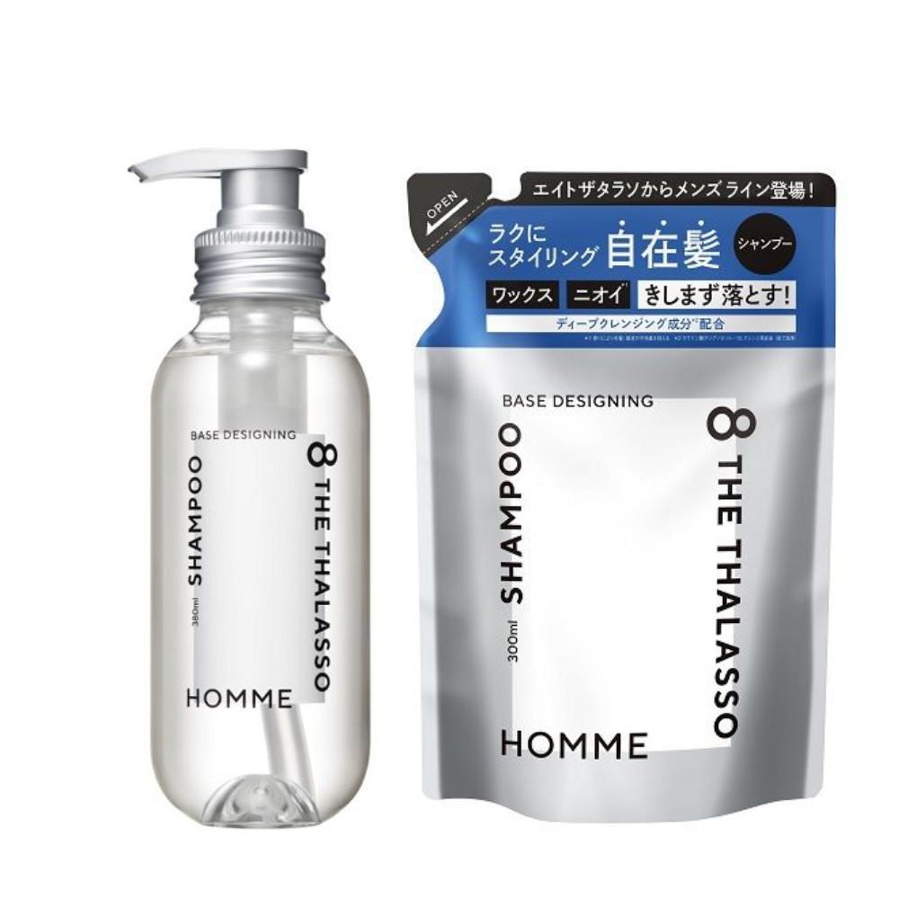 Stella Seed Eight the Thalasso Homme Base Designing Shampoo Mystic Savon Duft Refill 300ml