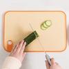 Cutting Board Anti Slip Waterproof Multi Functional Double Sided Chopping Board for Home Kitchen Small 9.1in Width 13.8in Length 0.28in Thicknesses