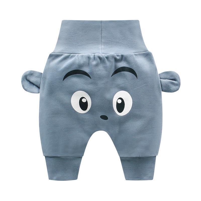 Infant High-Waist Belly Protection Pants: Spring & Autumn Style for Boys & Girls