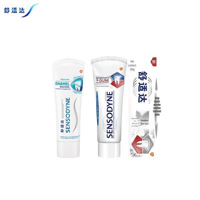 Sensodyne Zahnpasta für Zahnschmelz und Zahnfleisch, Doppelpackung