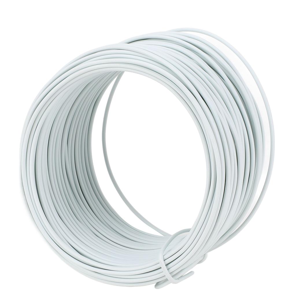 Sârmă de legat din fier galvanizat de 1,2 mm 28 m Tăiat rotund Tăiabil Îndoit Sârmă metalică pentru telecomunicații