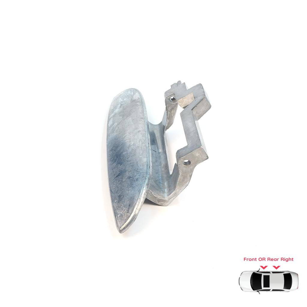 EDP1595-2 Äußere Metall-Türgriff für vorne oder hinten rechts für BMW 5er Reihe E39 1996-2003 4/5-türige Limousine Touring 51218245462 51218200664