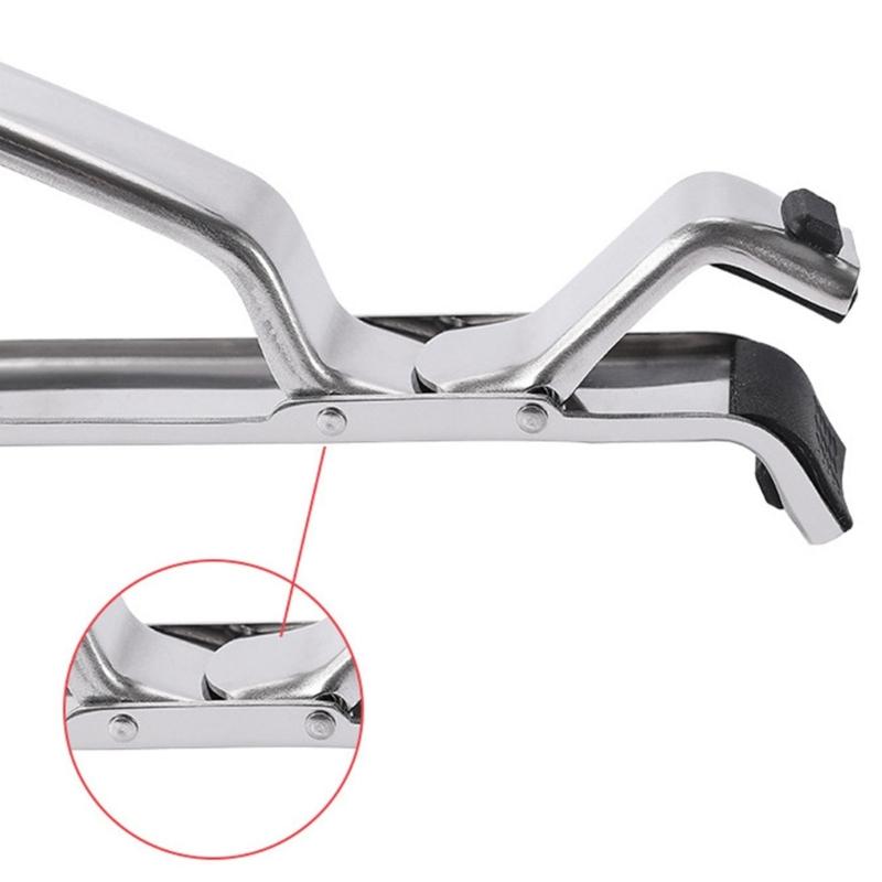 Stainless Steels Kitchen Tongs For Lifting Bowls Pot Heatproof Handle Design Plate Gripper Anti-scalding Clip