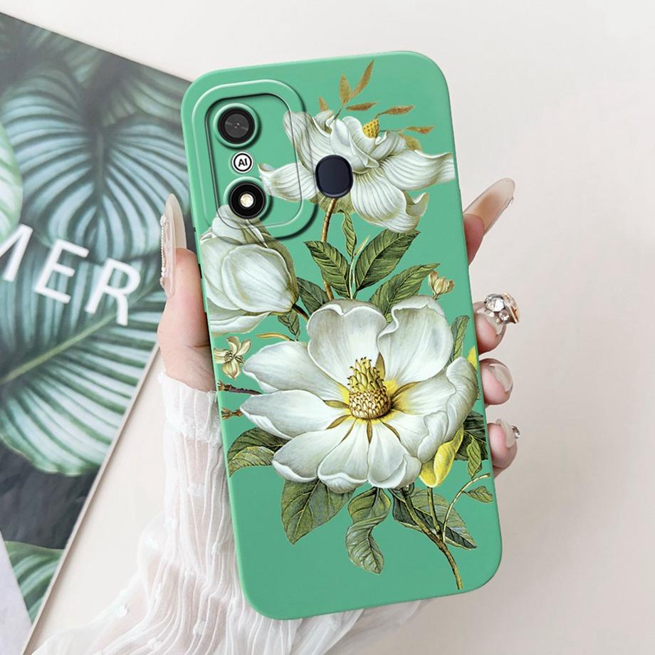 Cover For Itel A27 A48 A25 A35 Case Artistic Style Shockproof Funda For Itel A60 A60s A70 Soft Liquid Silicone Bumper