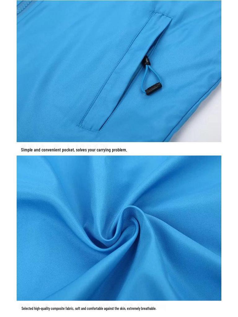 Korean Style Promotional Vest with Printed Logo for Volunteer Activities