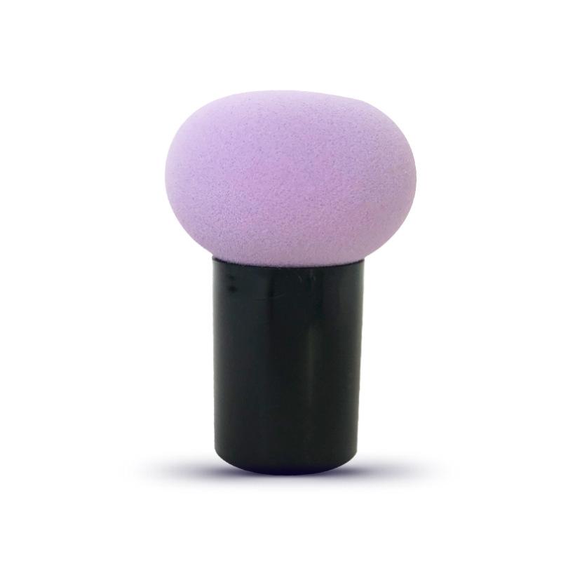 1 st Söt Makeup Ansiktsskydd Svamphuvud Svamp Powder Puff Bekväm hygien Modekosmetik