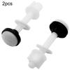 Nuts Toilet Seat Bolts Pack Replacement Rubber Sturdy
