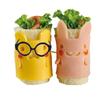 20Pcs Bento Decoration Tools Lunch Bento Box Food Glasses Headwear Buffet Sandwich Toppers Decor For Bento Decoration