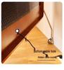 Vintage Movable TV Cabinet with Push-Pull Design for Living Room or Bedroom