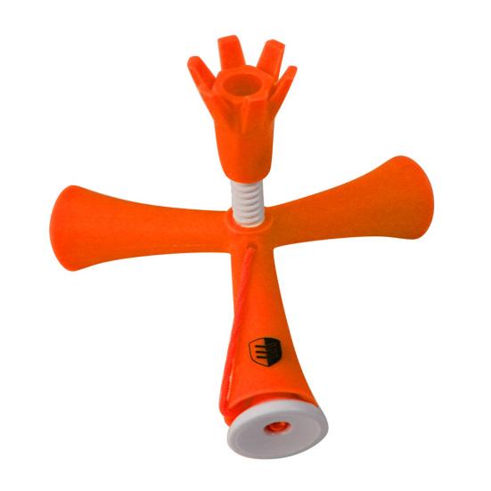 Portable Golf Tee Adjustable ABS Anti-flying Tripod Golf Tee for Training