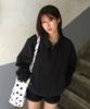 Uuuup Peanut Button Blouson - Black