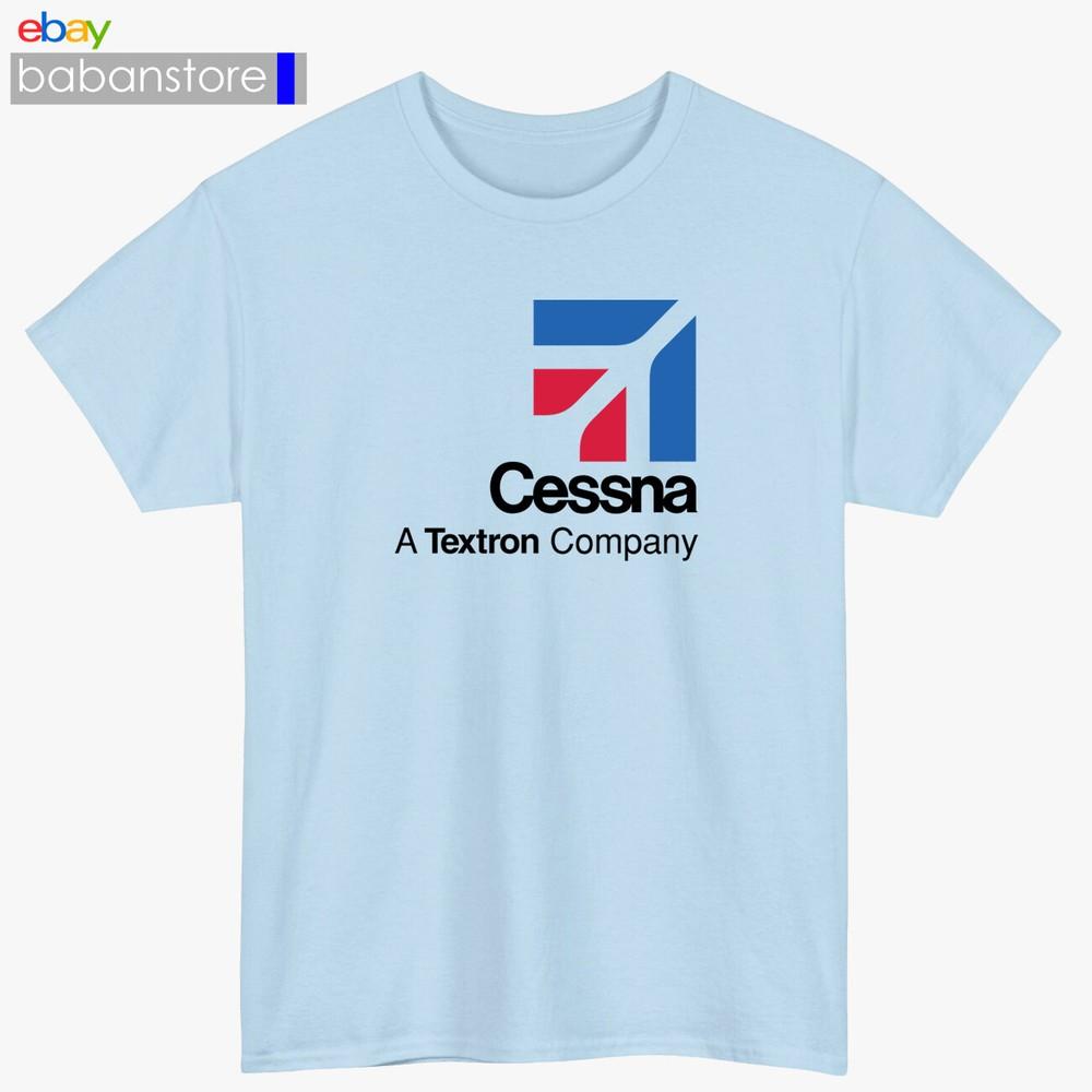 Cessna Aircraft Logo Black/White/Gr wbr/ ey/Navy/Red/Li wbr/ ght Blue TShirt Size S5XL Unisex T-Shirt XXXXL
