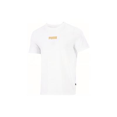 Alphabet Print Casual Sports Short Sleeve T-Shirt Men Tops White 847651-02